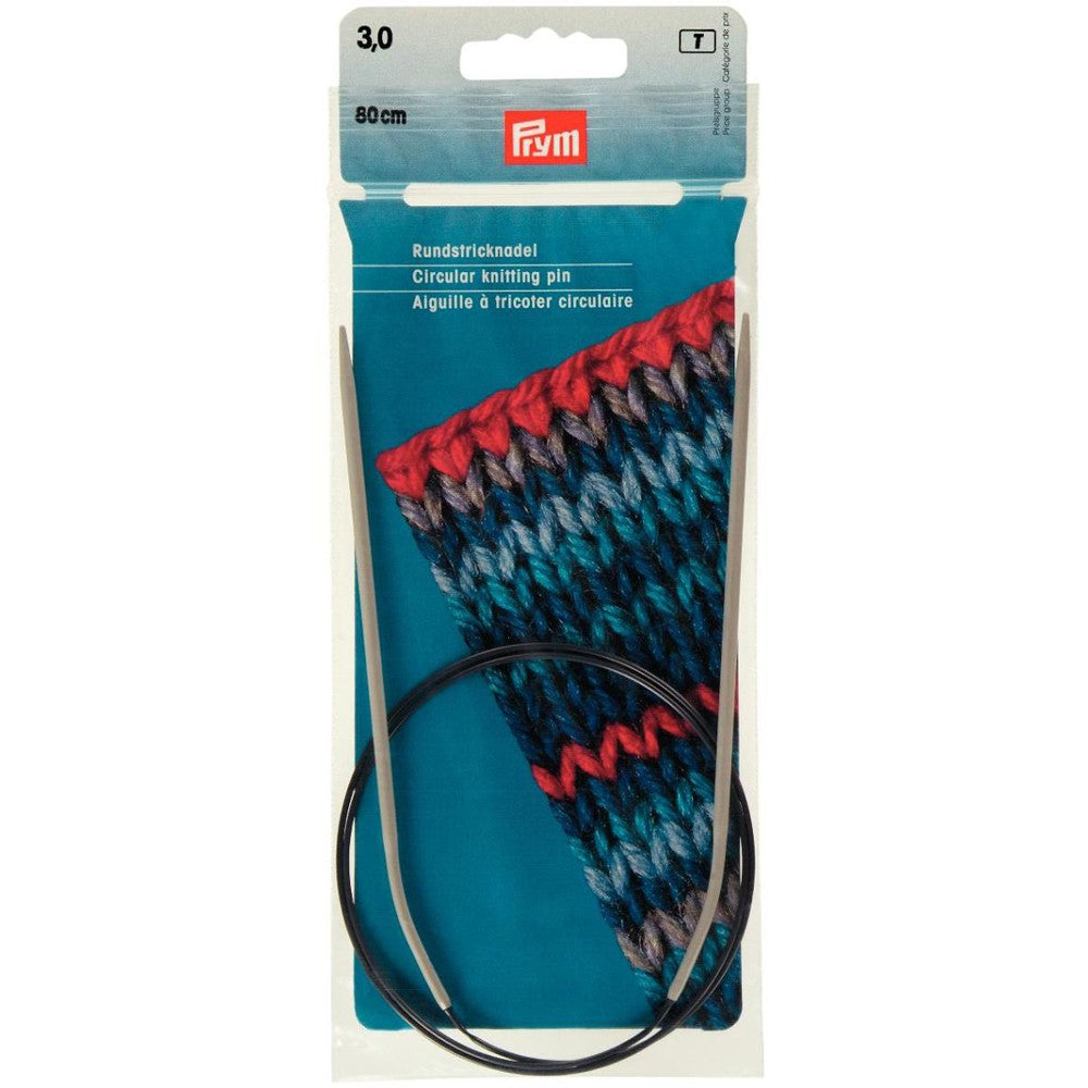 PRYM 3 mm 80 cm Klasik Misinalı Şiş- 211234